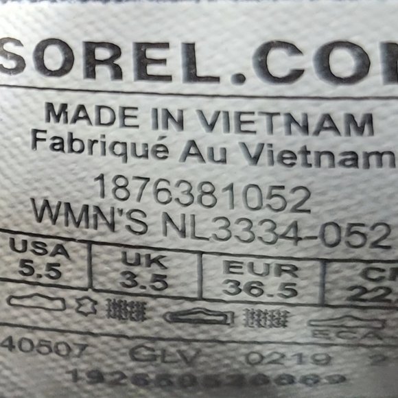 Sorel Harlow Women's Size US 5.5 Gray Leather Chelsea Pull On Ankle Boots NEW - Picture 9 of 9